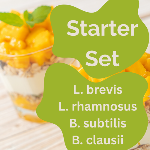 Zestaw startowy L. brevis, L. rhamnosus, B. subtilis, B. clausii-jogurt | Sporenbalance